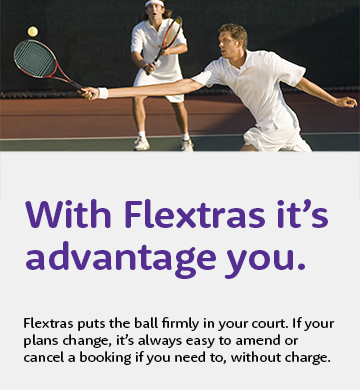 flextras easily amend, or cancel if you need to, without charge